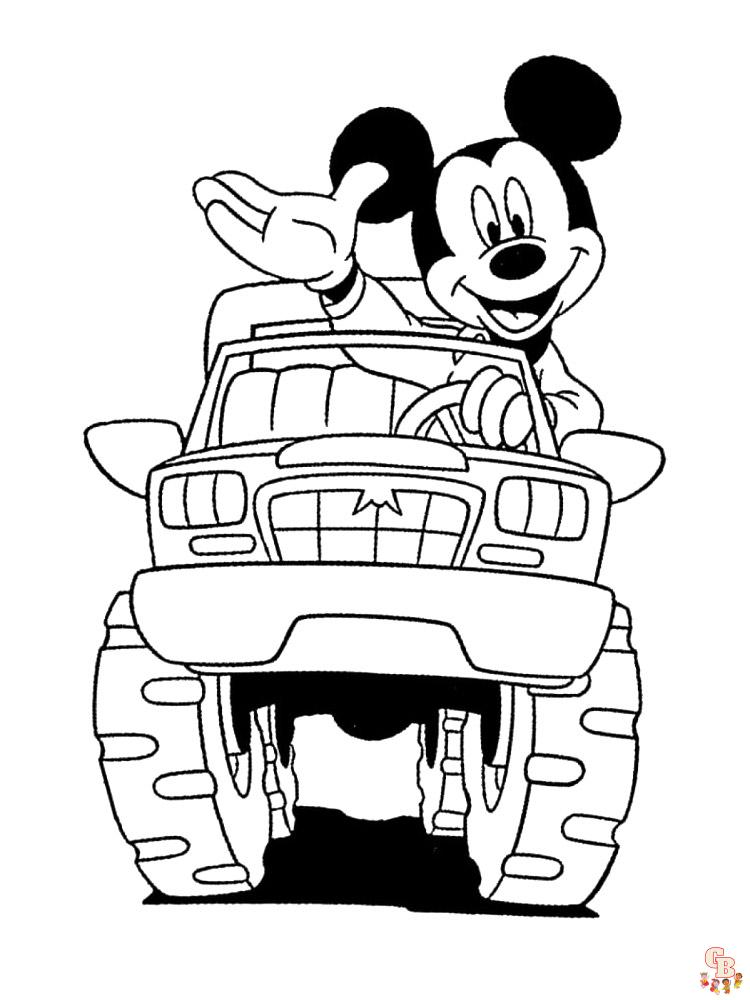 coloriage Mickey Mouse