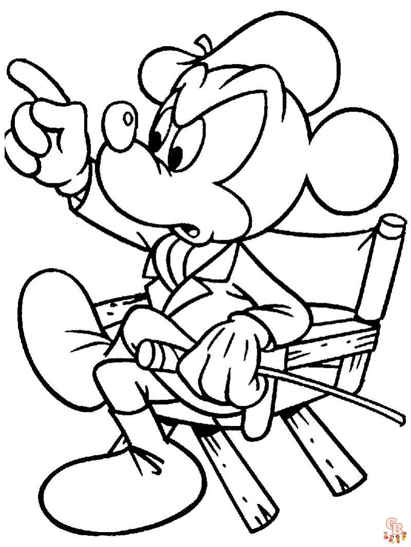 coloriage Mickey Mouse