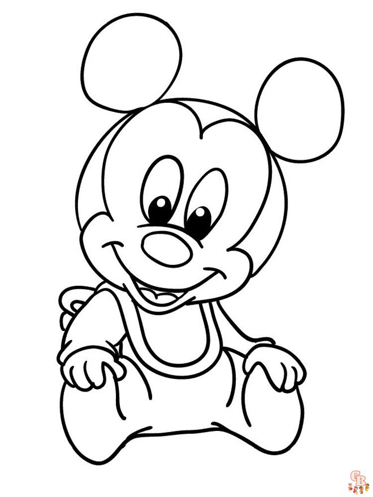 coloriage Mickey Mouse