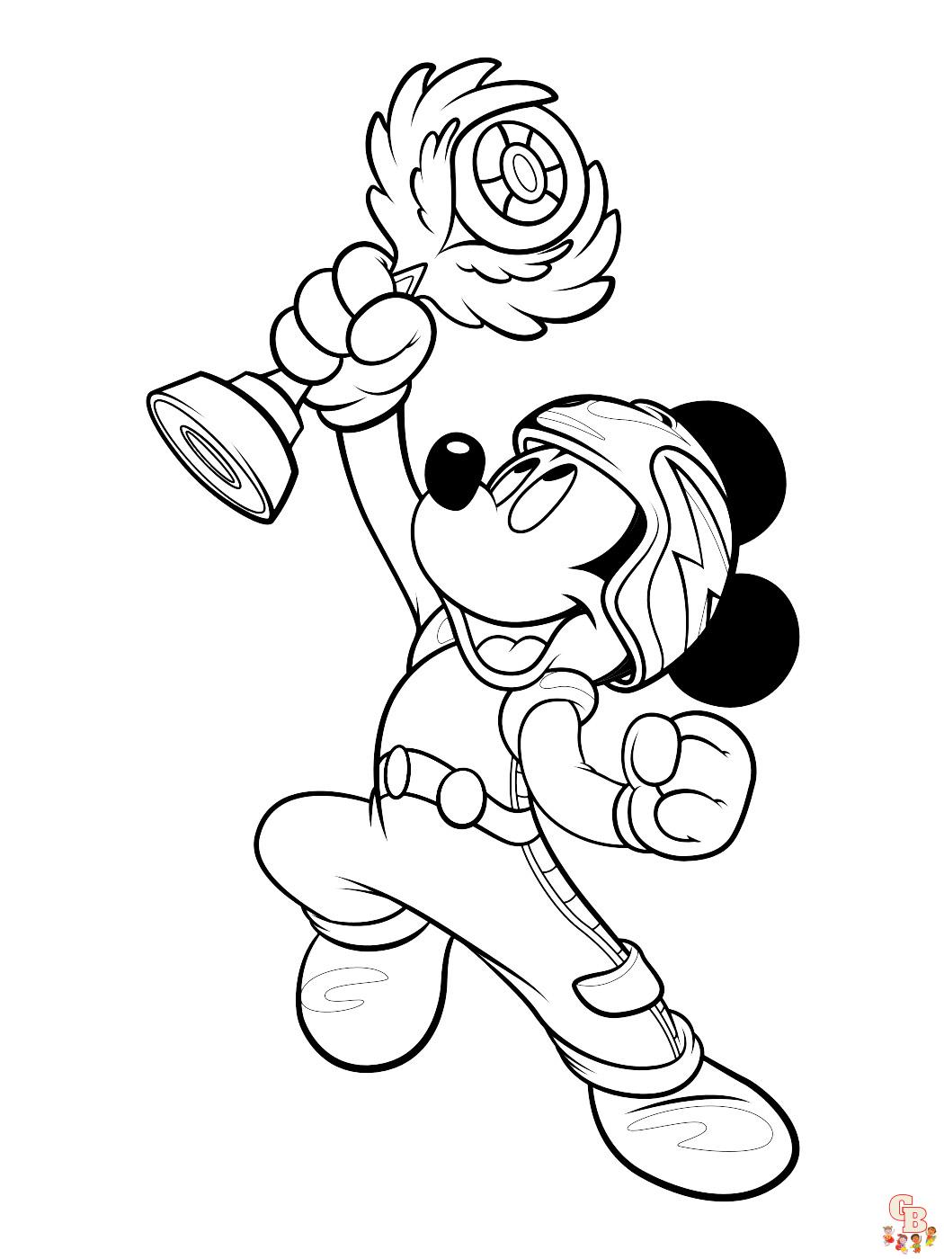 coloriage Mickey Mouse