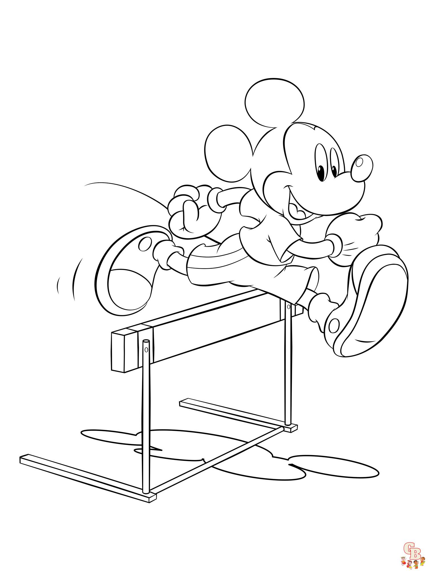 coloriage Mickey Mouse