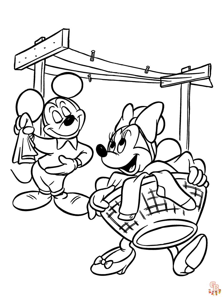 coloriage Mickey Mouse