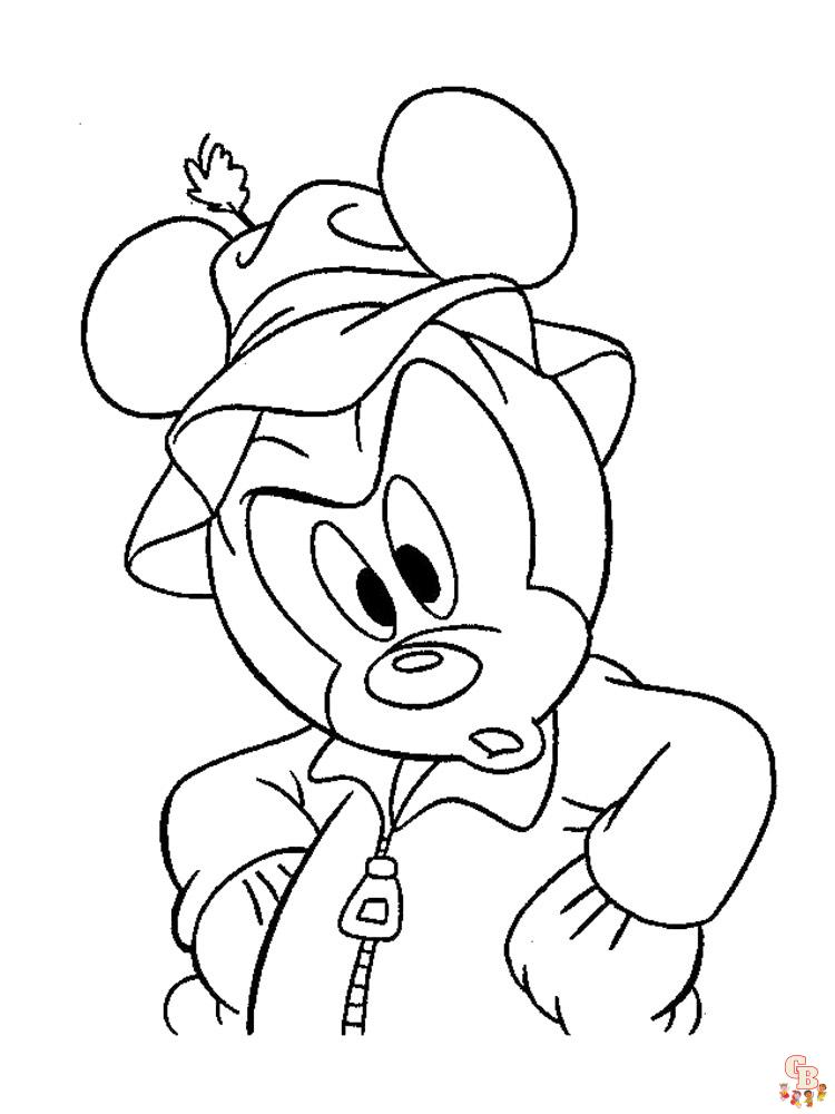 coloriage Mickey Mouse