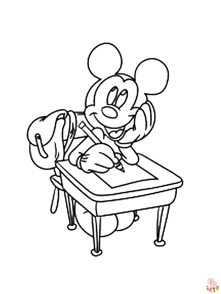 coloriage Mickey Mouse