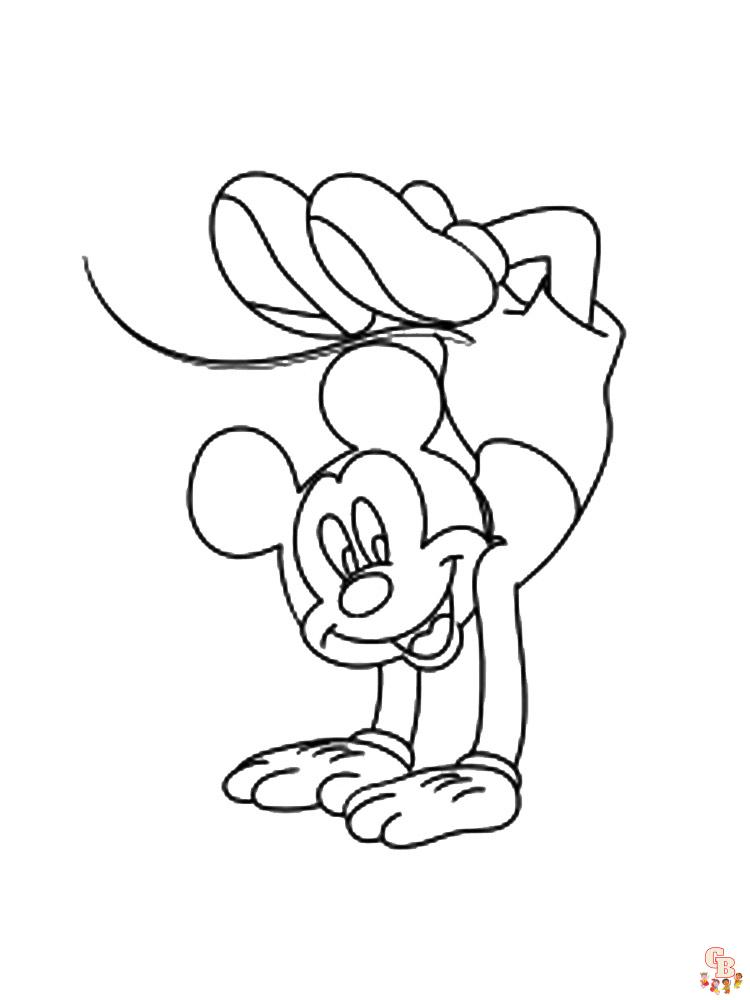 coloriage Mickey Mouse