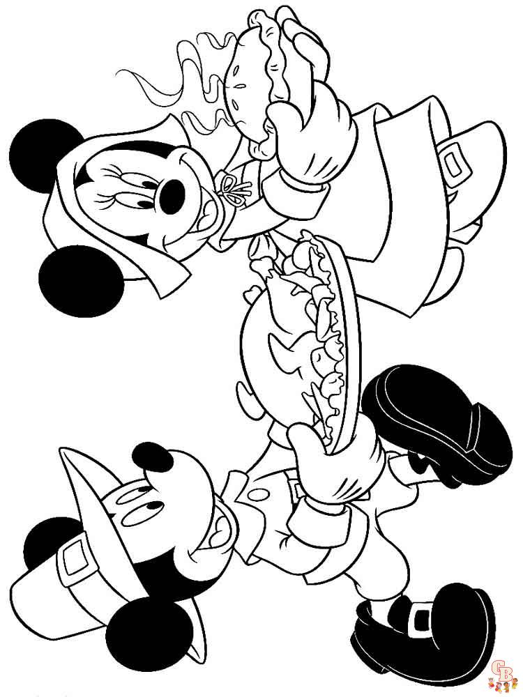 coloriage Mickey Mouse