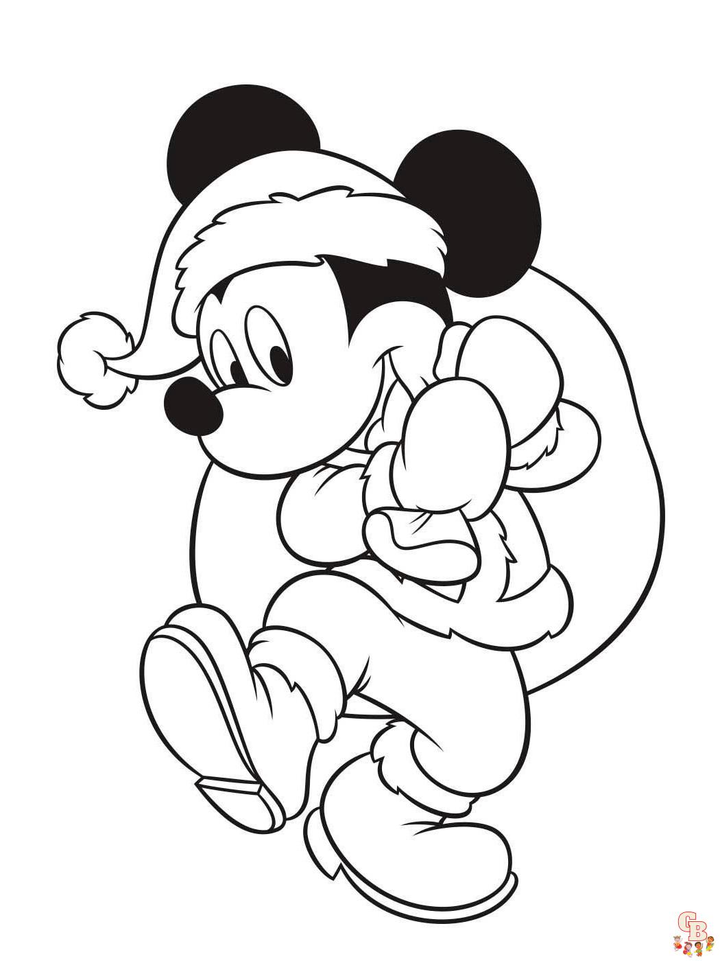 coloriage Mickey Mouse