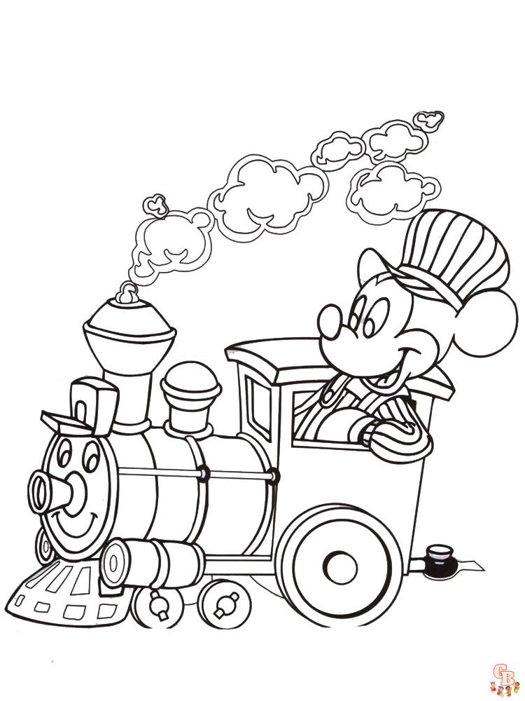 coloriage Mickey Mouse