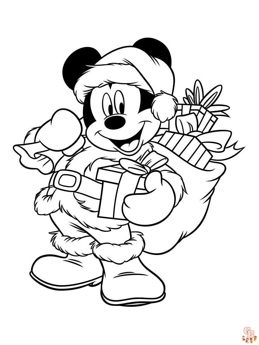 coloriage Mickey Mouse