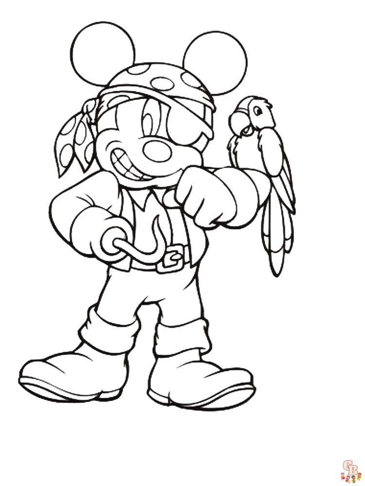 coloriage Mickey Mouse