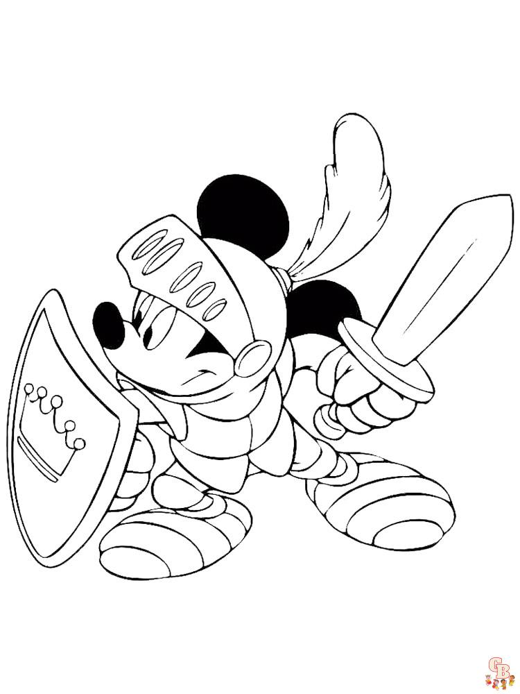 coloriage Mickey Mouse