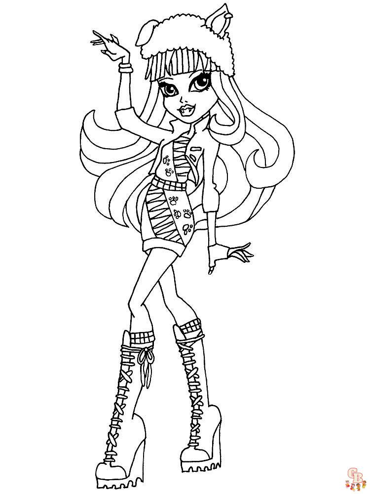 coloriage Monster High