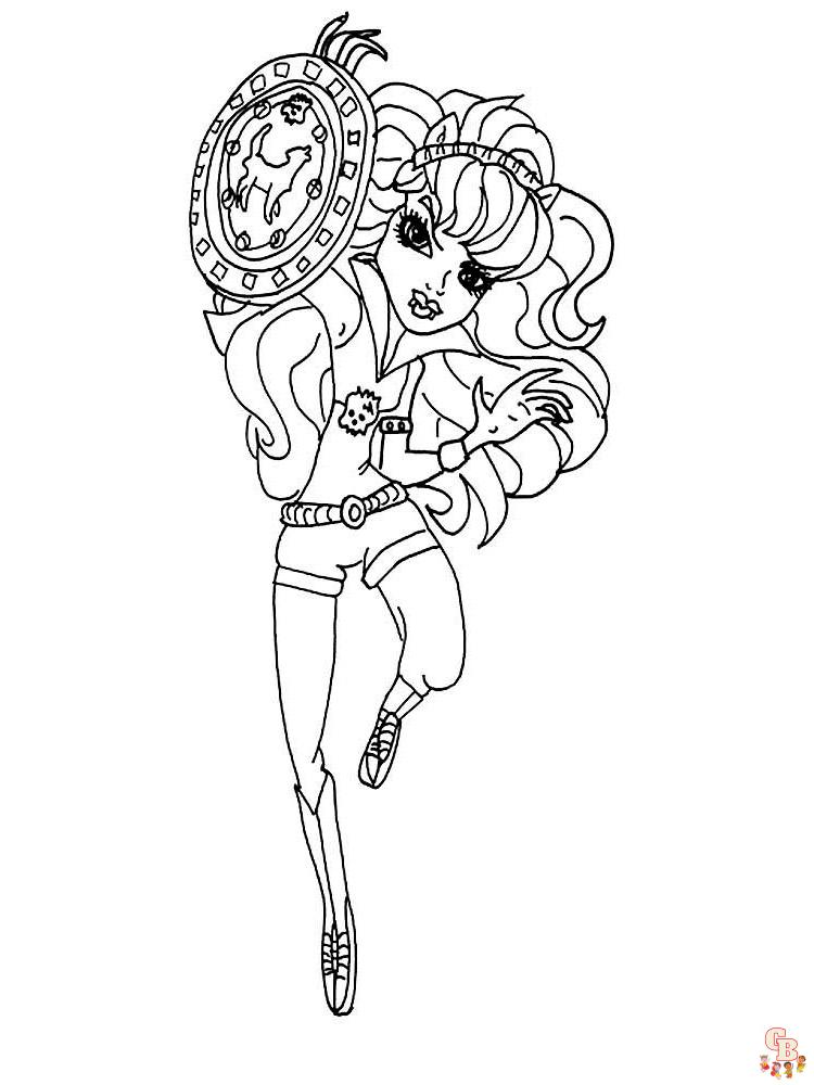 coloriage Monster High