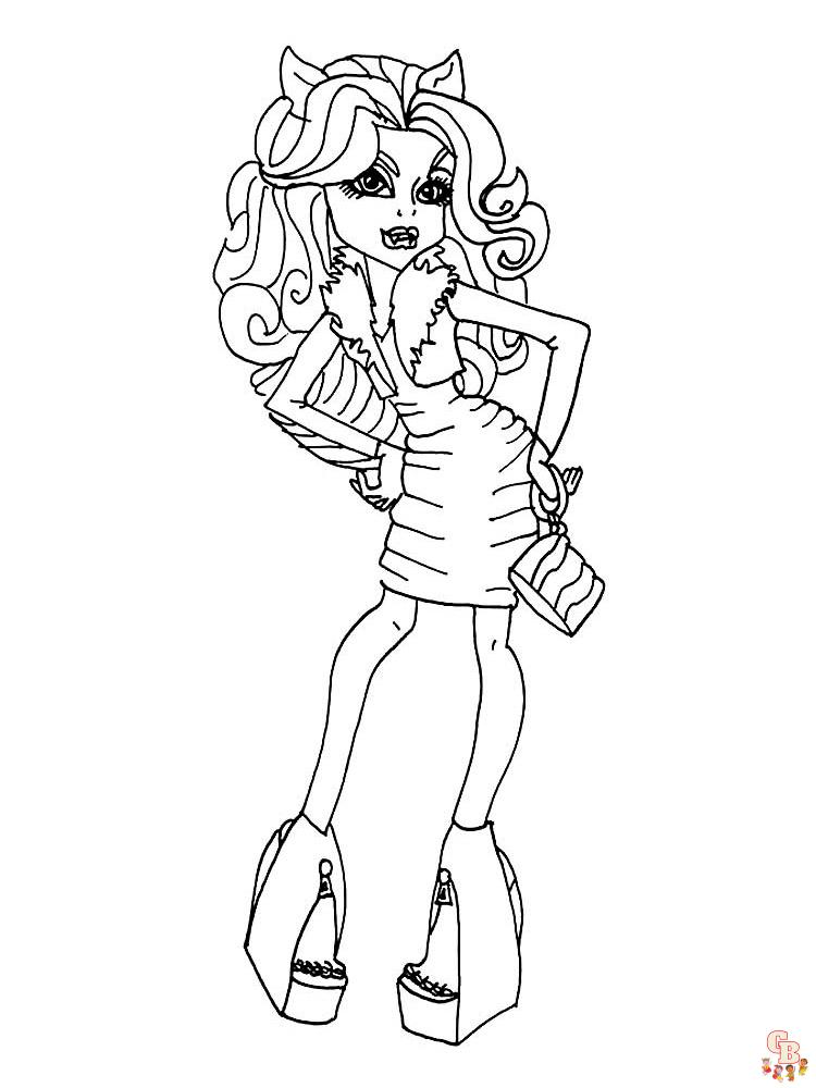 coloriage Monster High