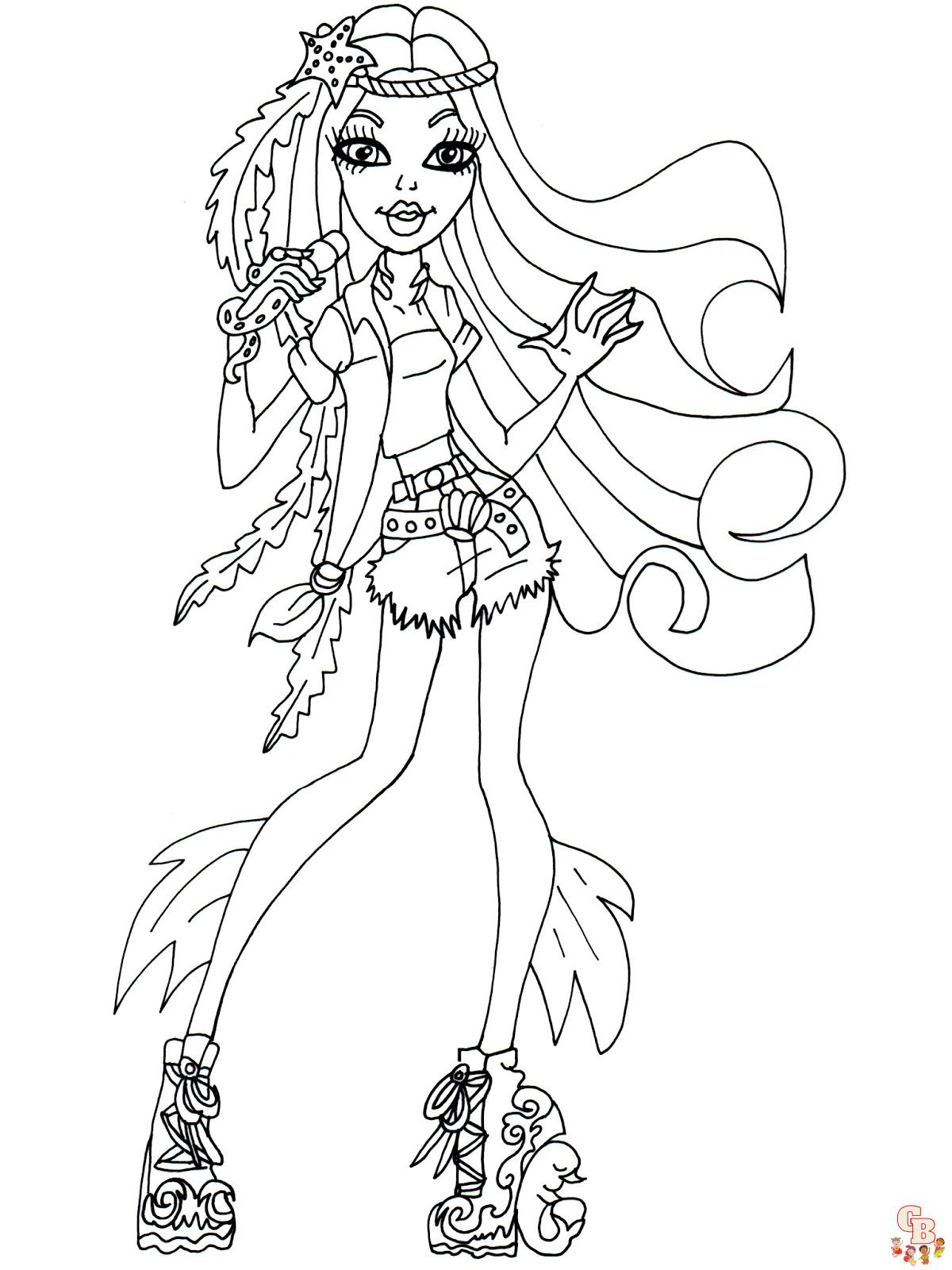 coloriage Monster High