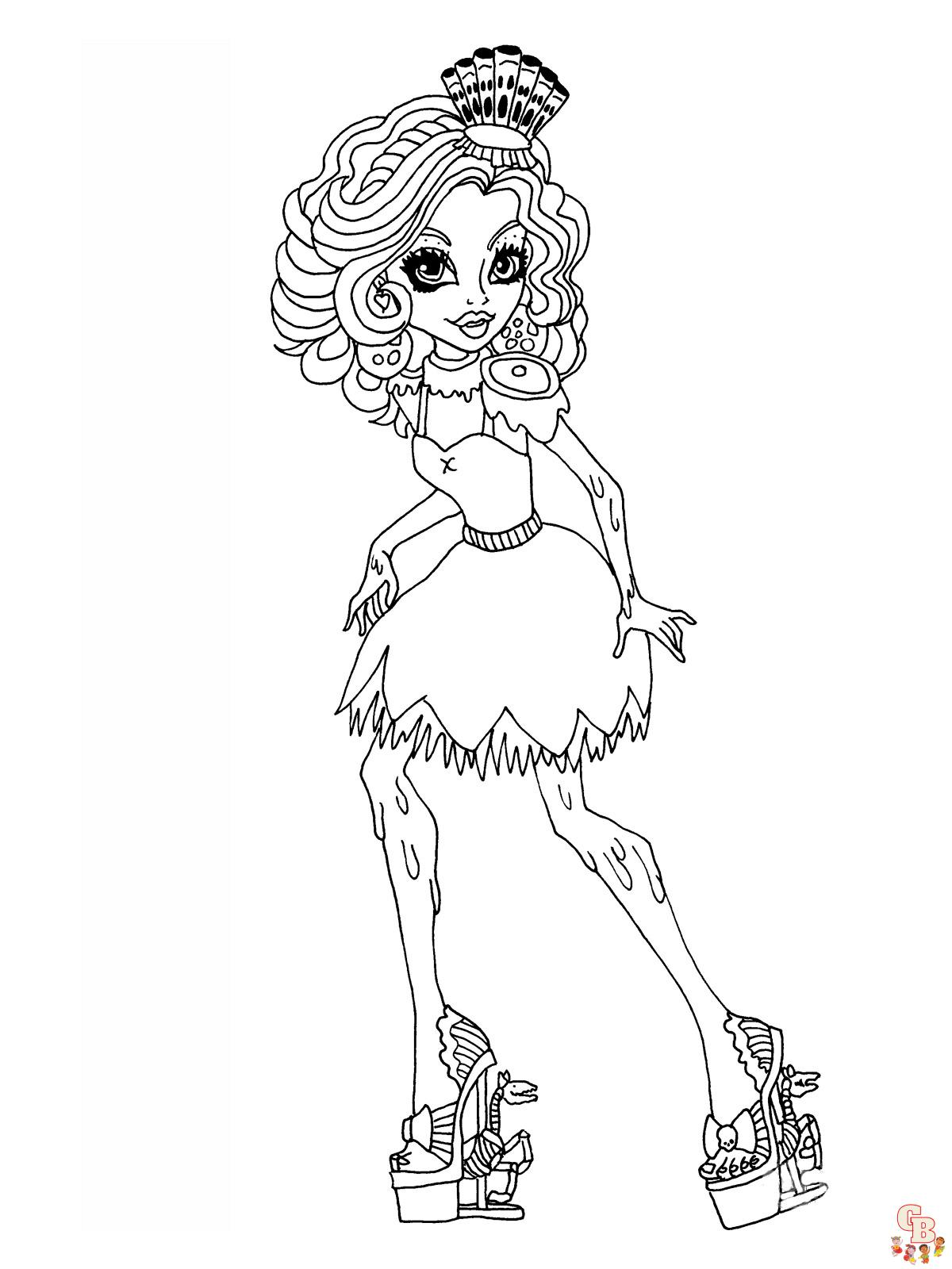 coloriage Monster High