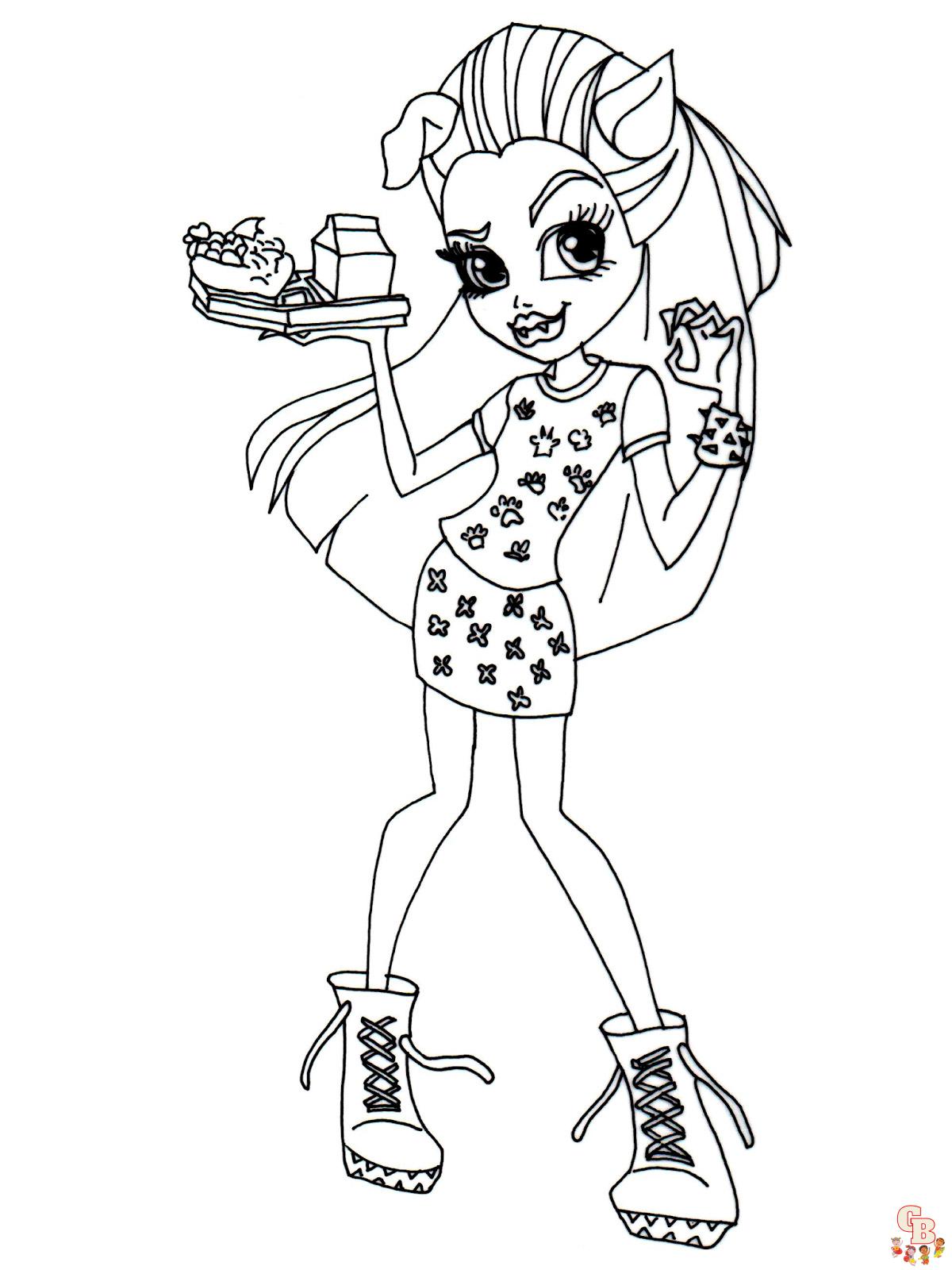 coloriage Monster High