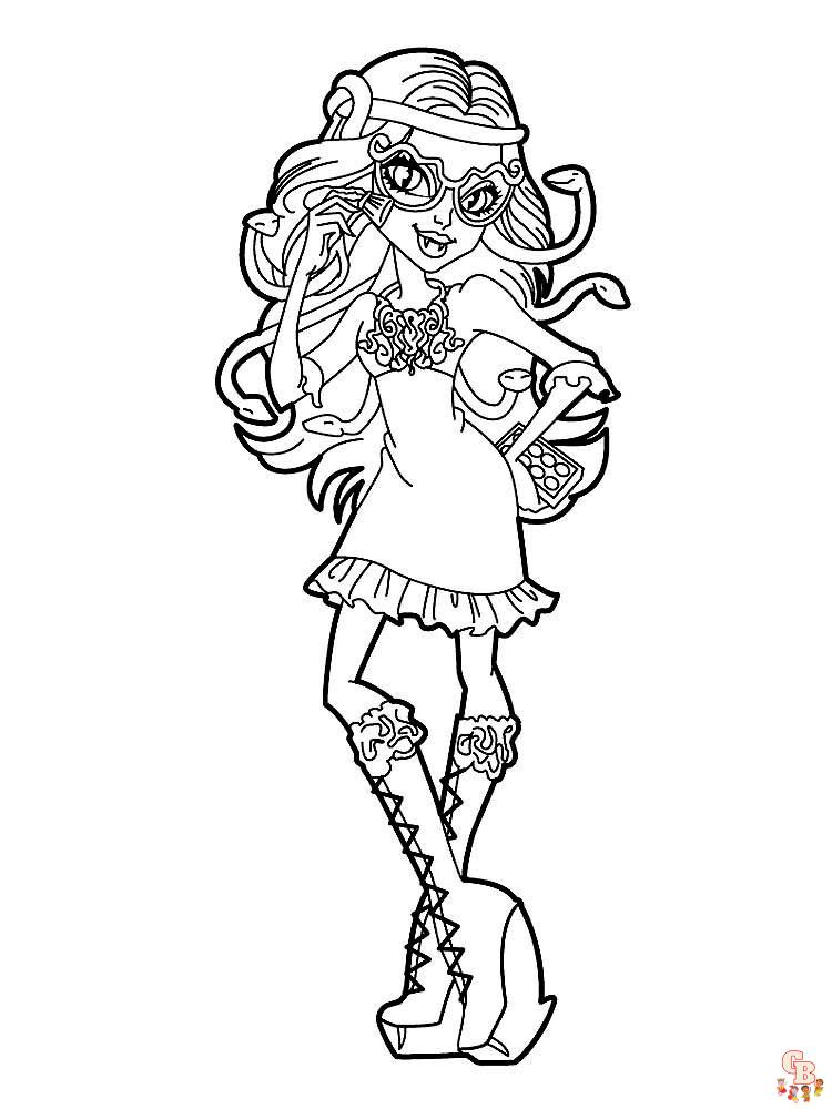 coloriage Monster High