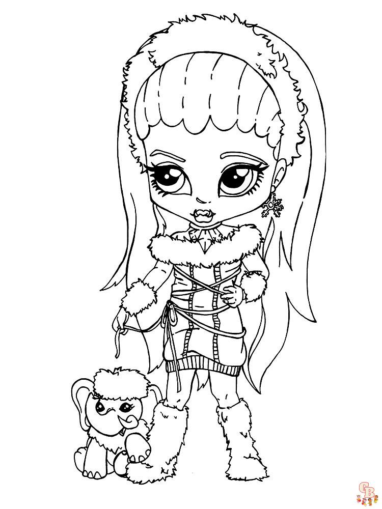 coloriage Monster High