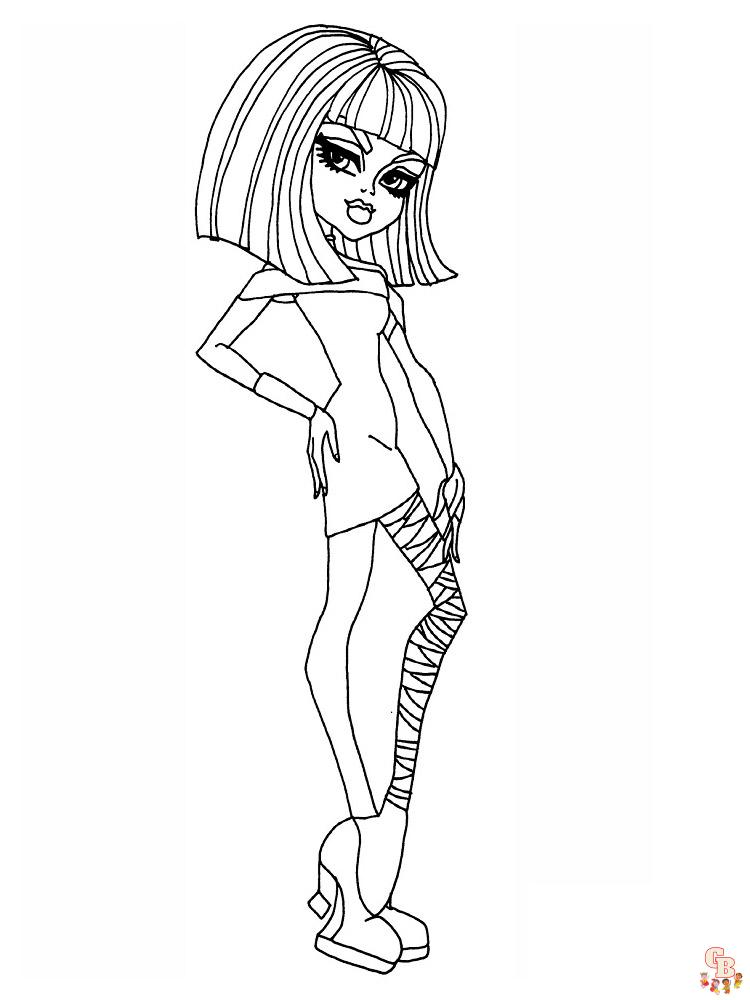 coloriage Monster High