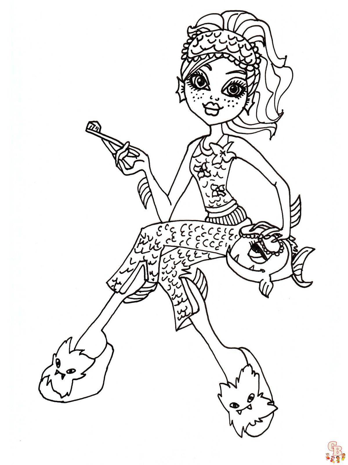 coloriage Monster High