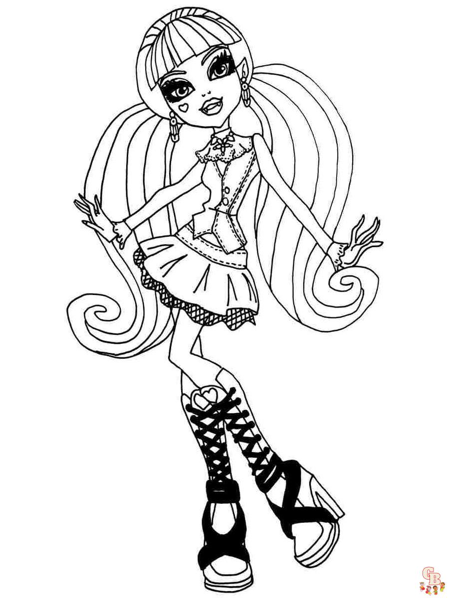 coloriage Monster High