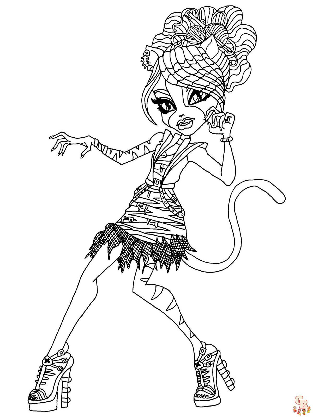 coloriage Monster High