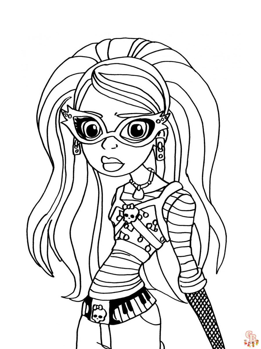 coloriage Monster High