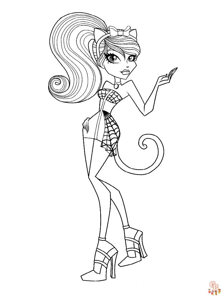 coloriage Monster High