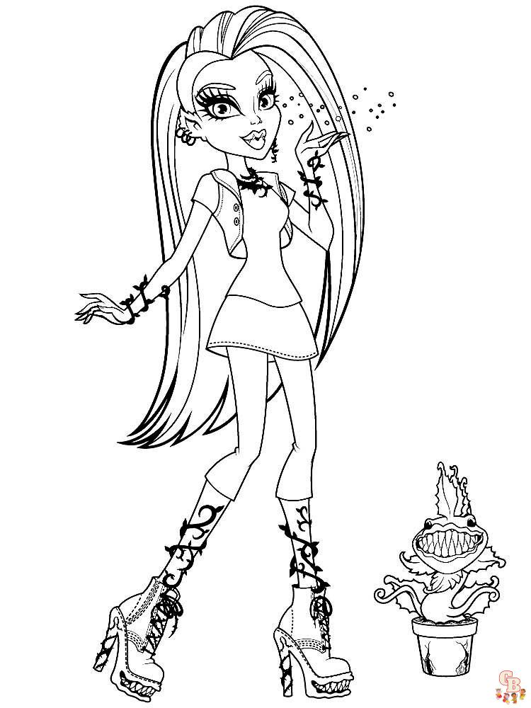 coloriage Monster High