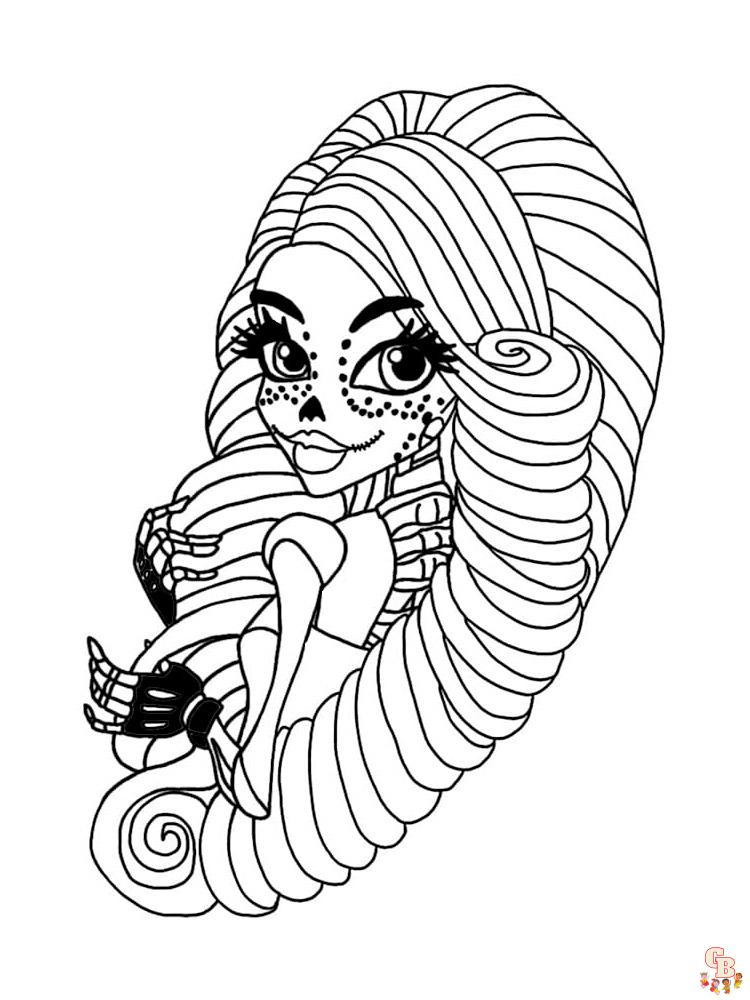 coloriage Monster High