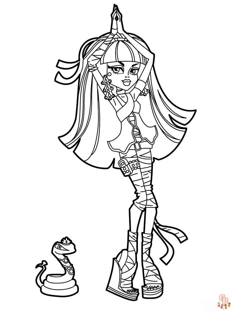 coloriage Monster High