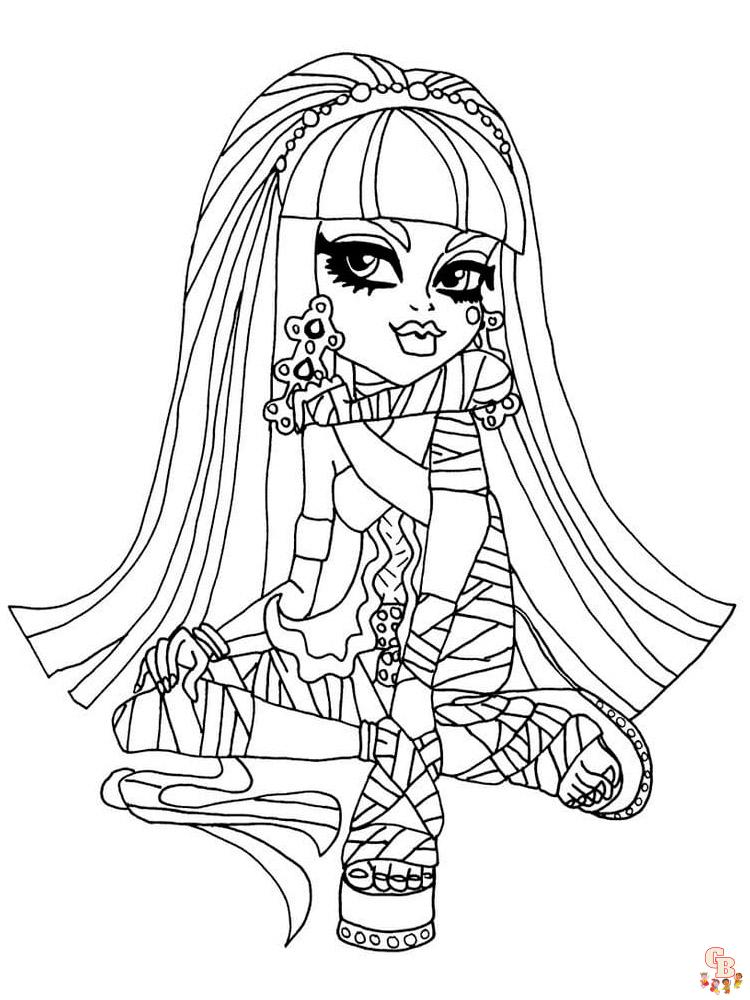 coloriage Monster High