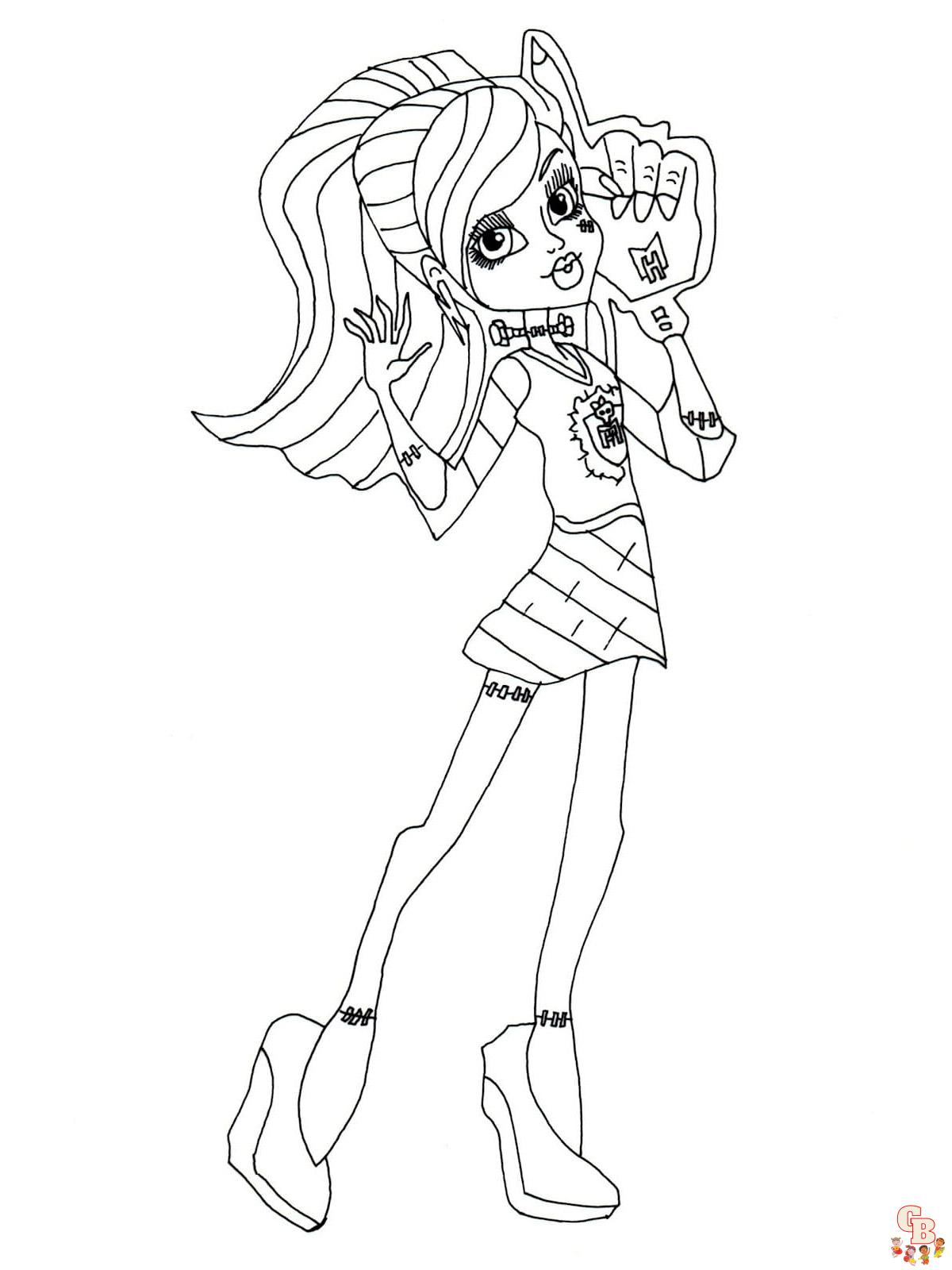 coloriage Monster High