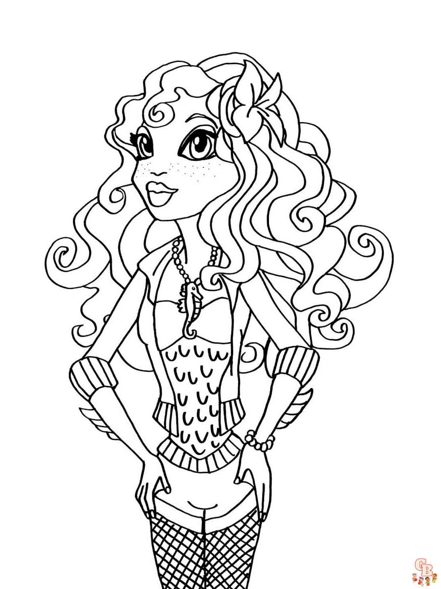 coloriage Monster High