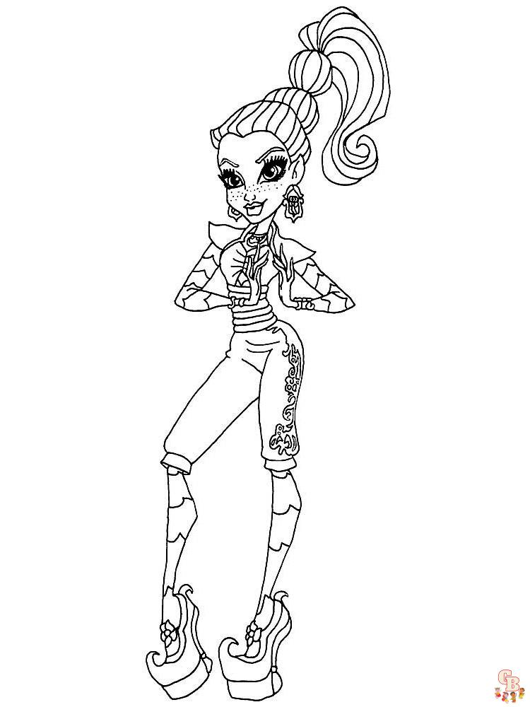 coloriage Monster High