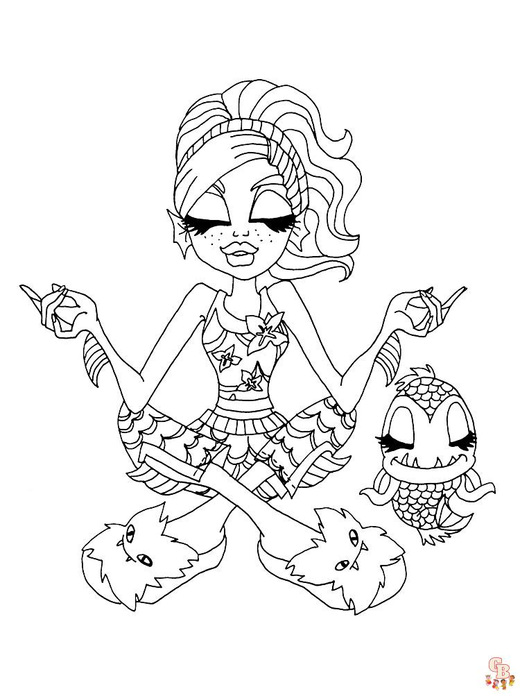 coloriage Monster High