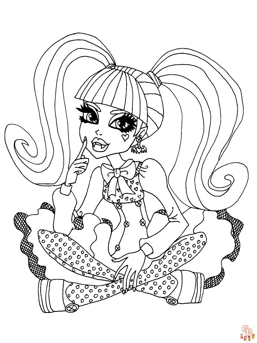 coloriage Monster High