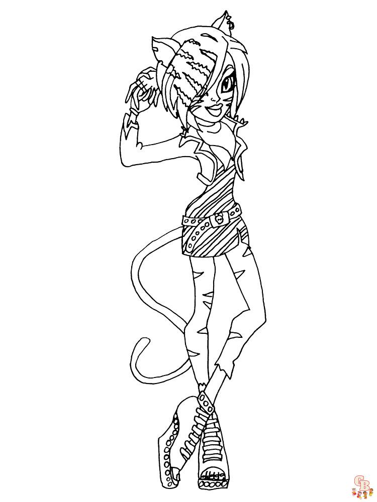 coloriage Monster High