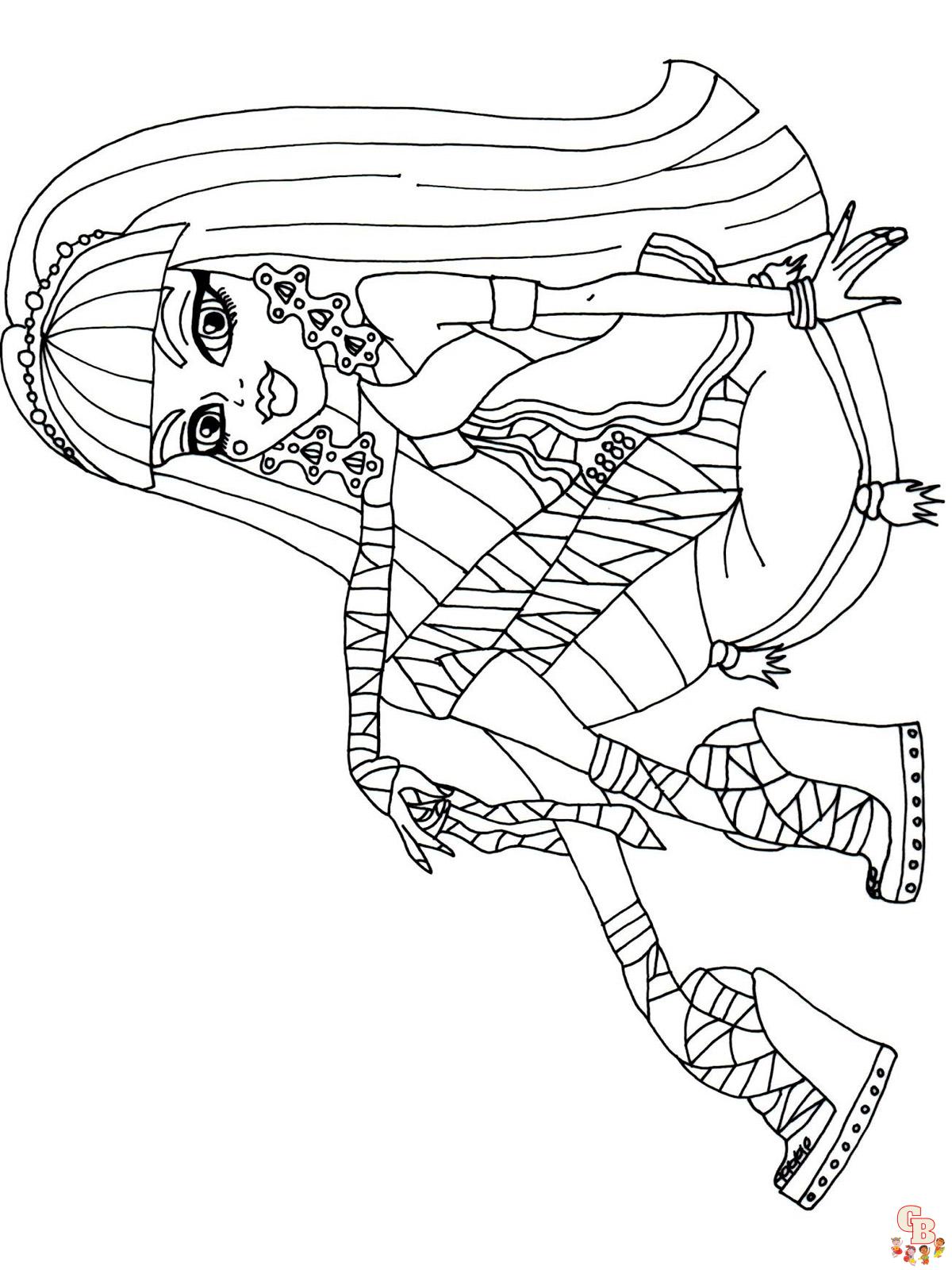 coloriage Monster High