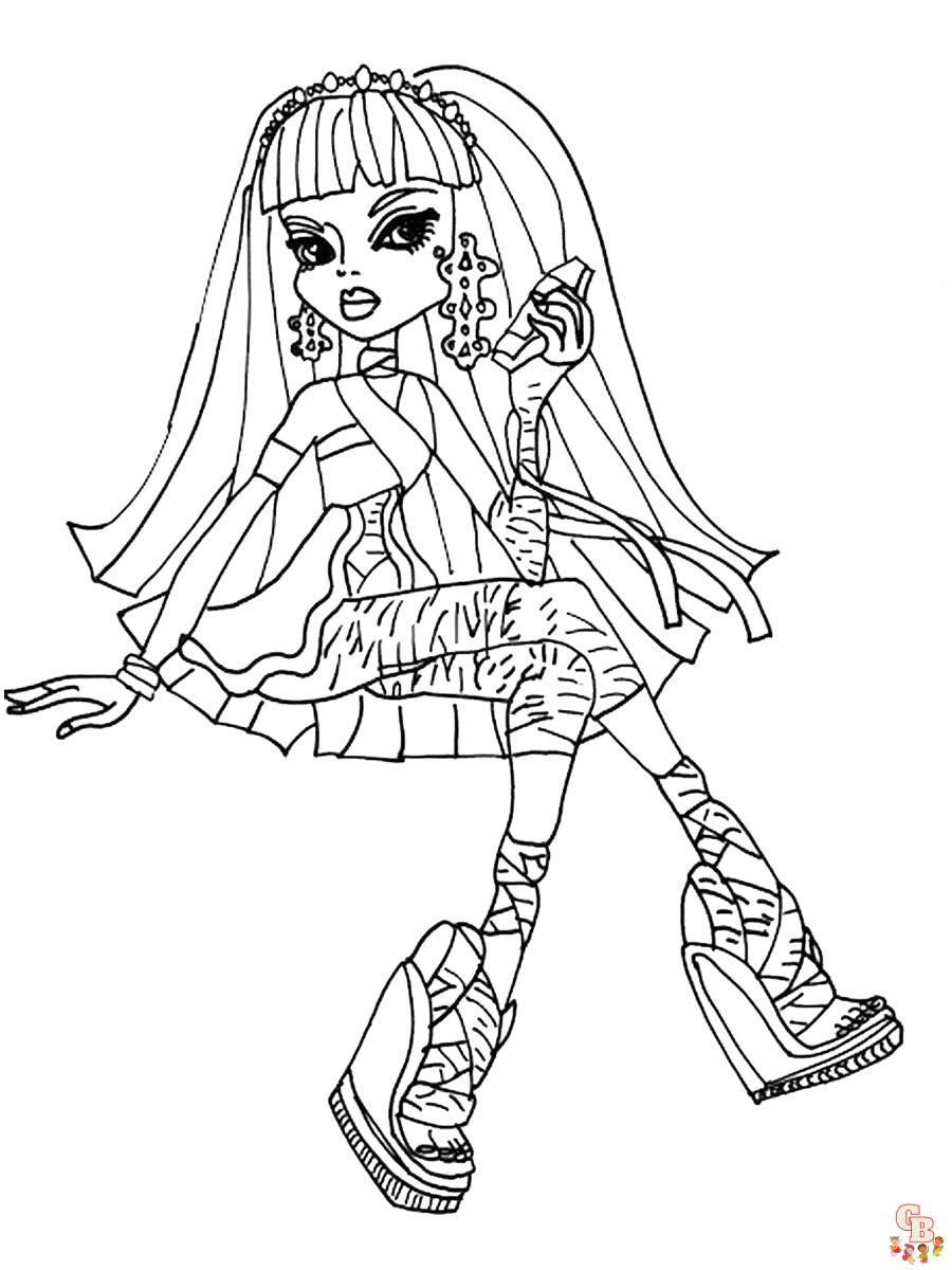 coloriage Monster High