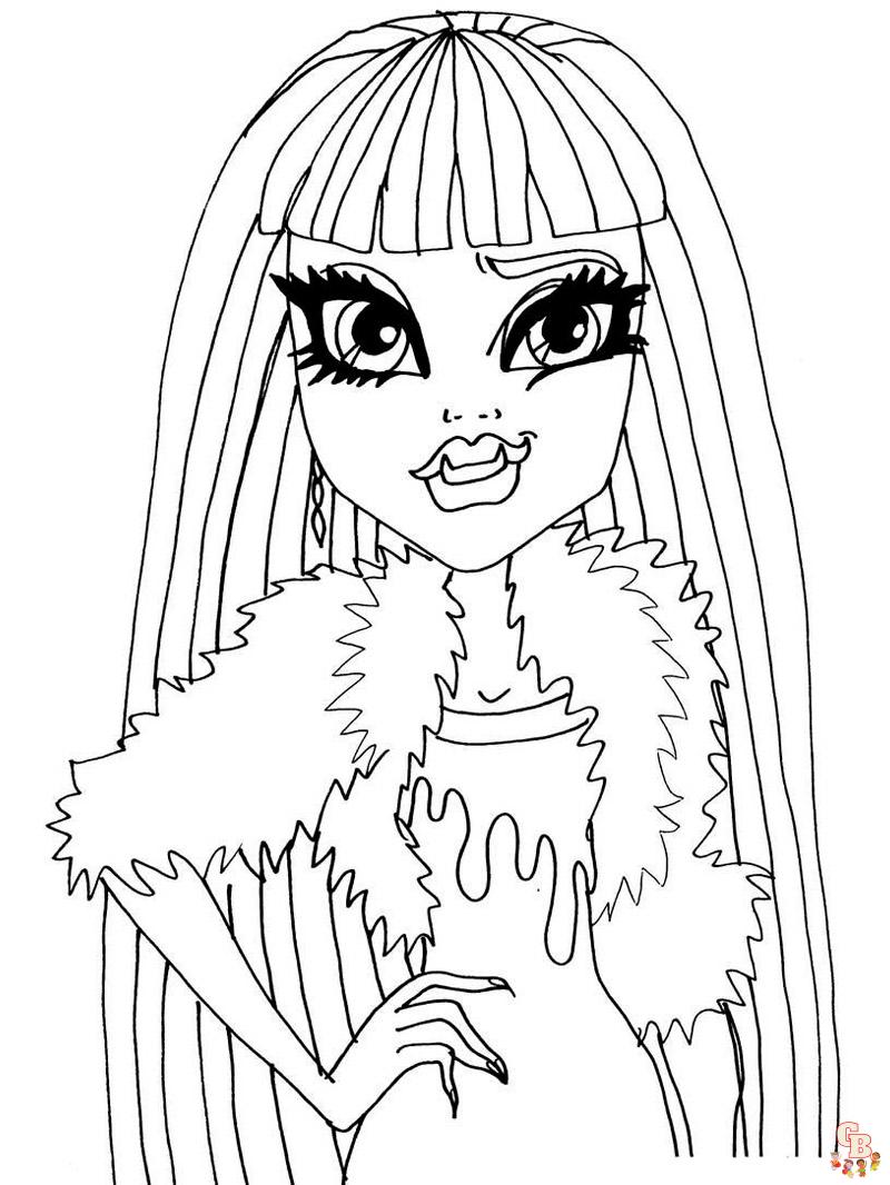 coloriage Monster High