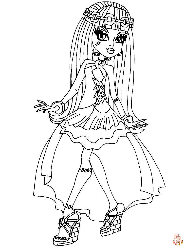 coloriage Monster High