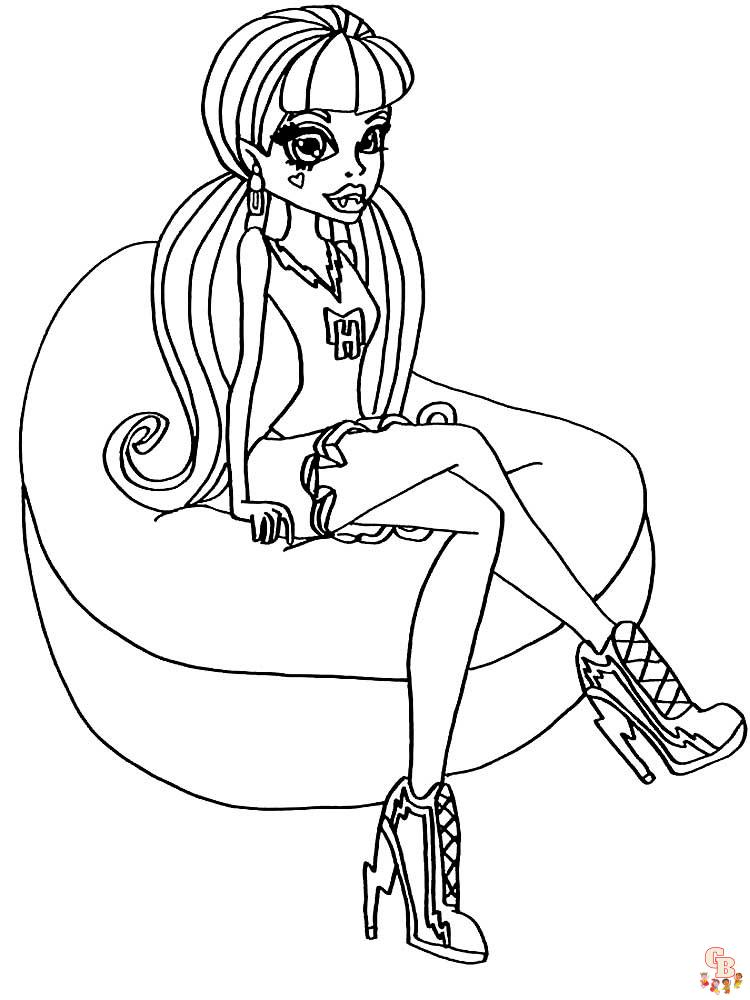 coloriage Monster High