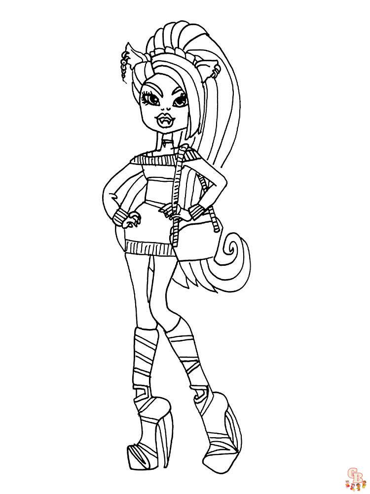 coloriage Monster High