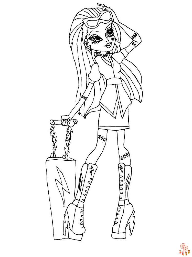 coloriage Monster High