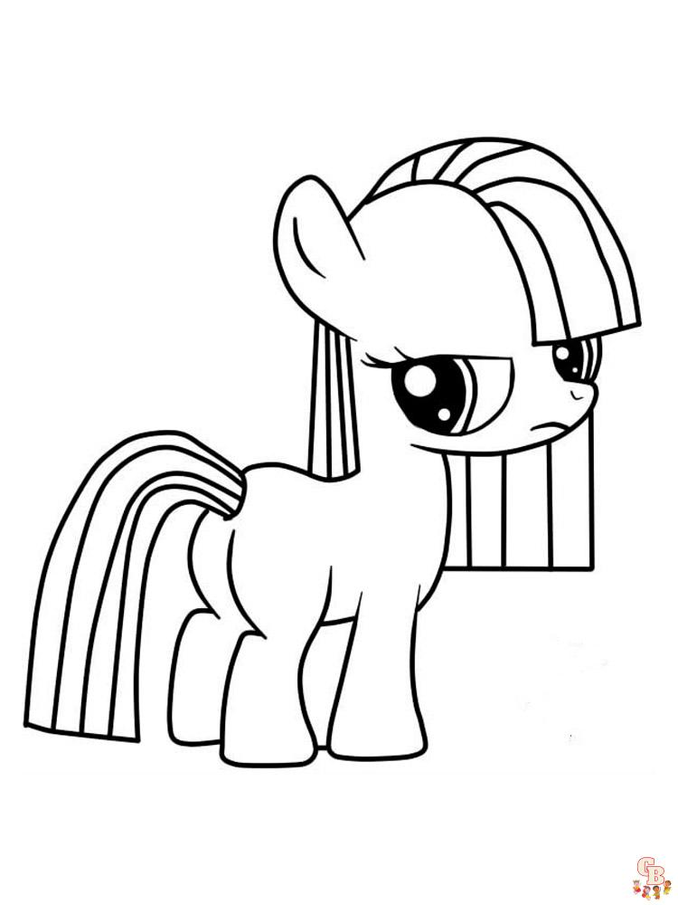 coloriage My Little Pony