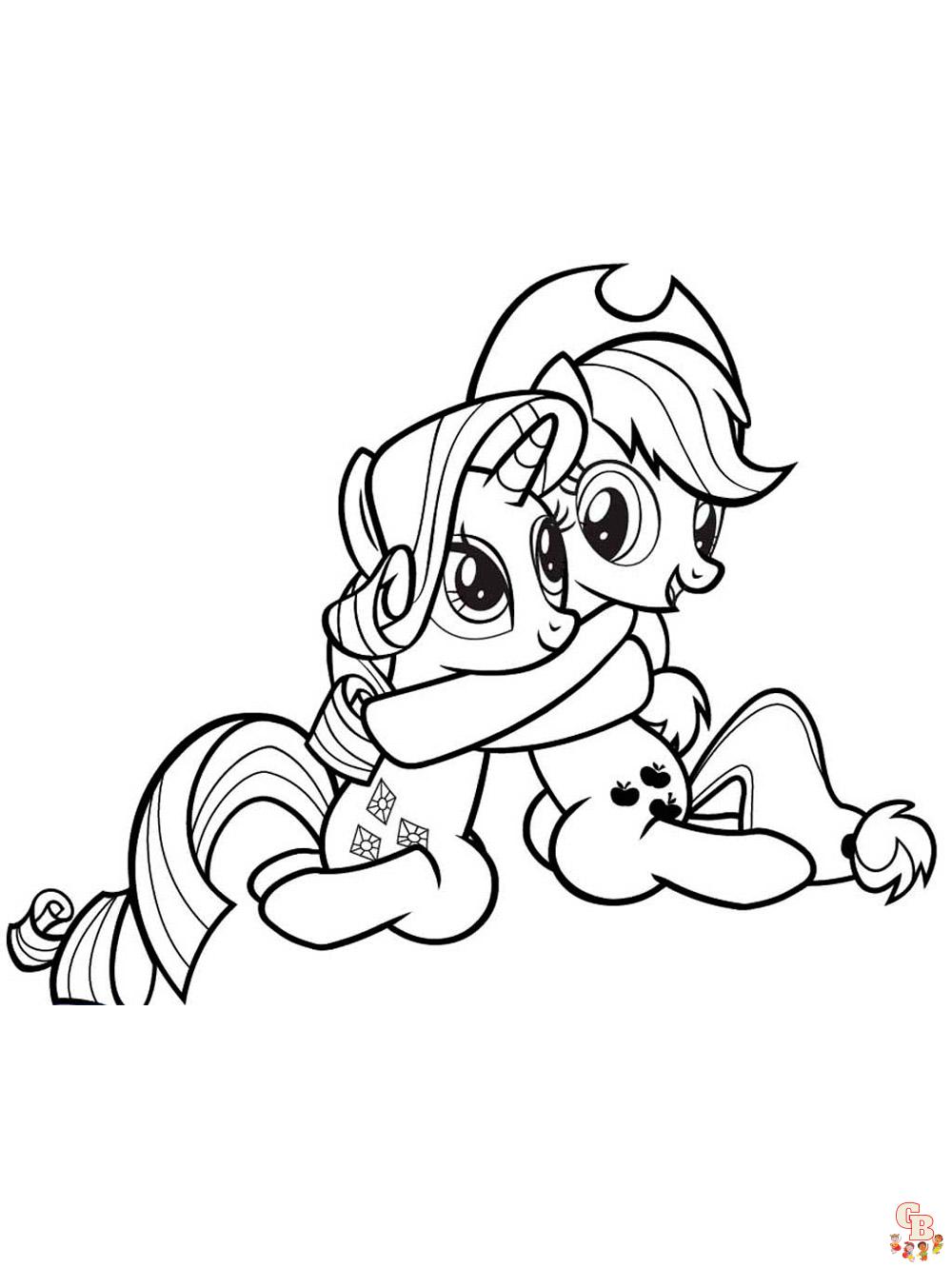 coloriage My Little Pony