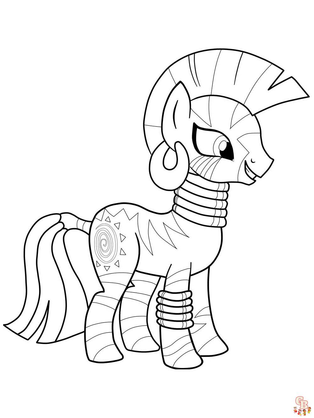 coloriage My Little Pony