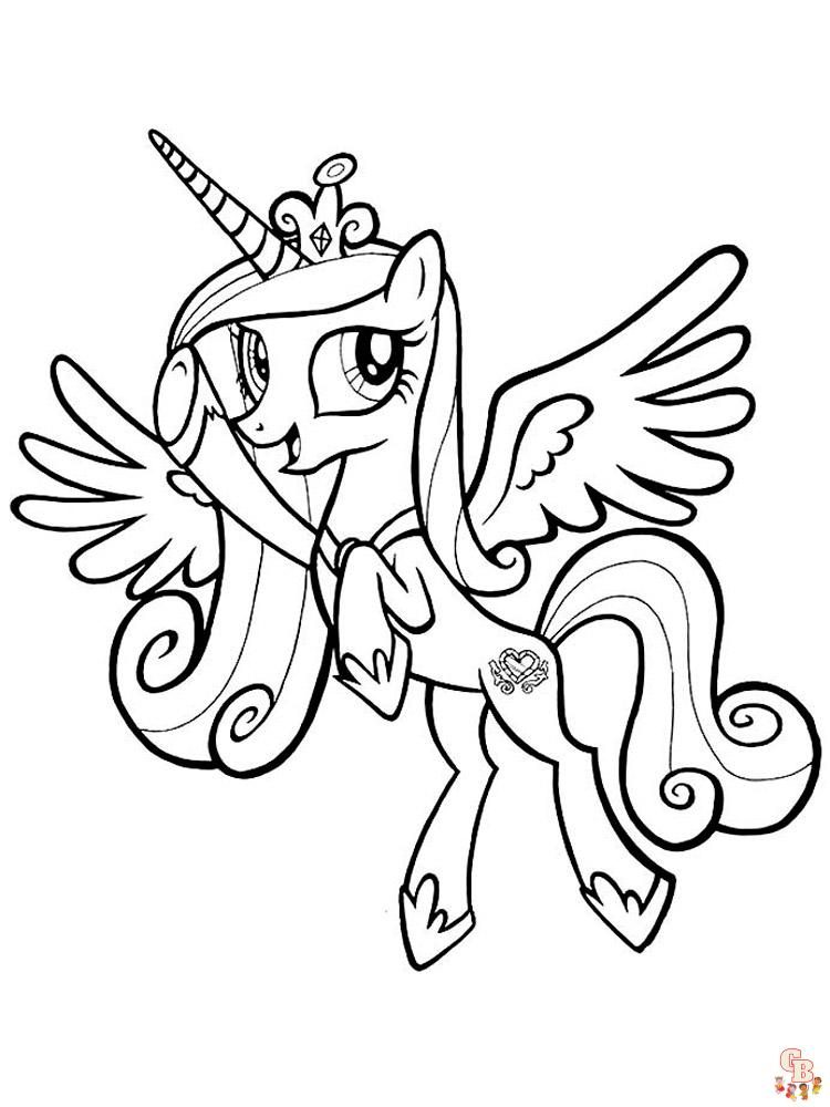 coloriage My Little Pony